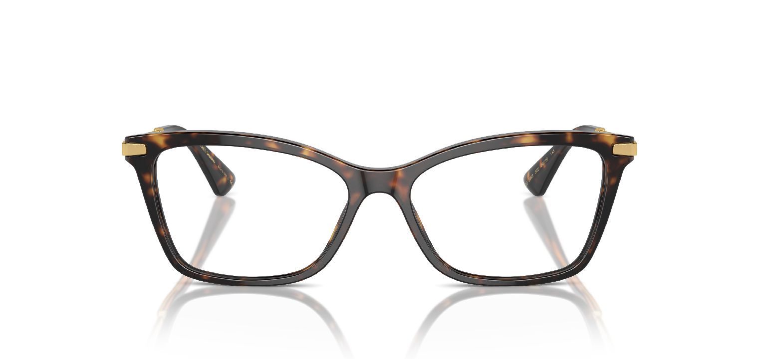 Dolce & Gabbana Rectangle Eyeglasses 0DG3393 Tortoise shell for Woman