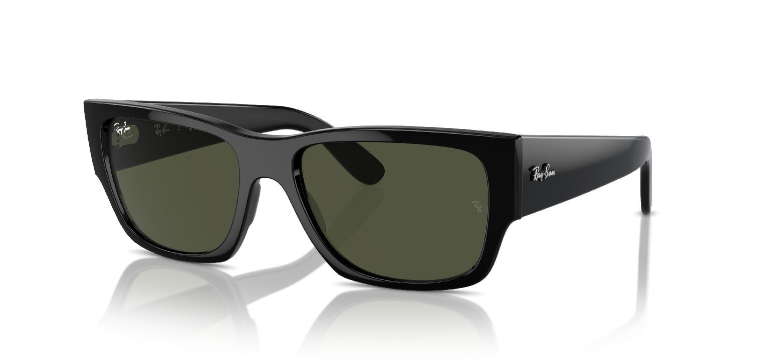 Lunettes de soleil Ray-Ban Rectangle 0RB0947S Noir pour Homme-Femme
