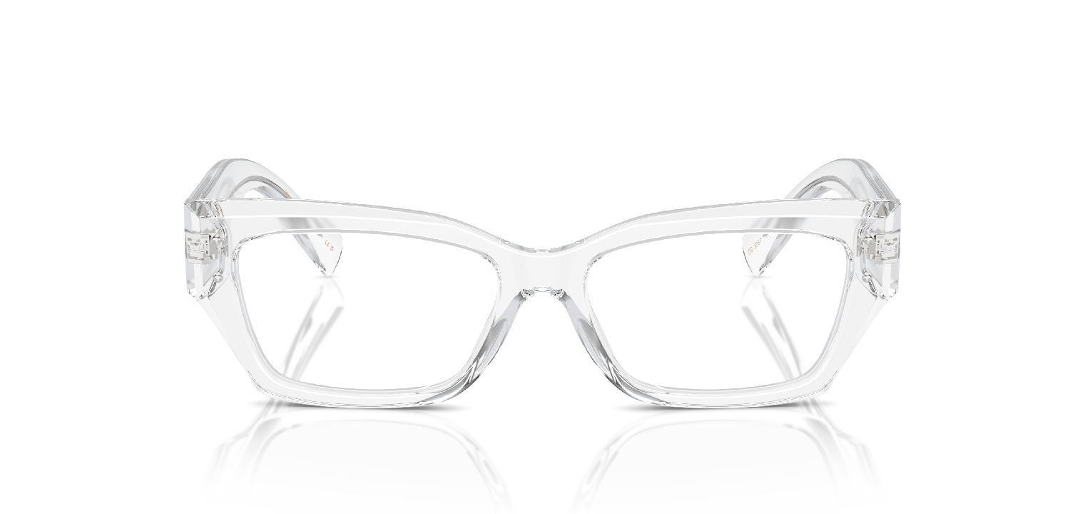 Dolce & Gabbana Rectangle Eyeglasses 0DG3387 Transparent for Woman