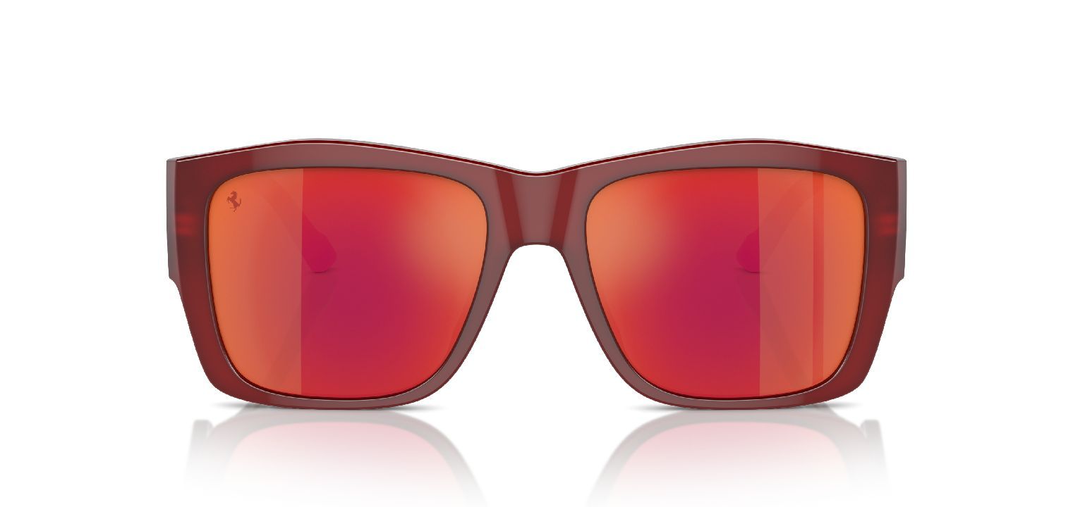 Lunettes de soleil Ferrari Cavallino Carré 0FH2003U Rouge pour Homme-Femme