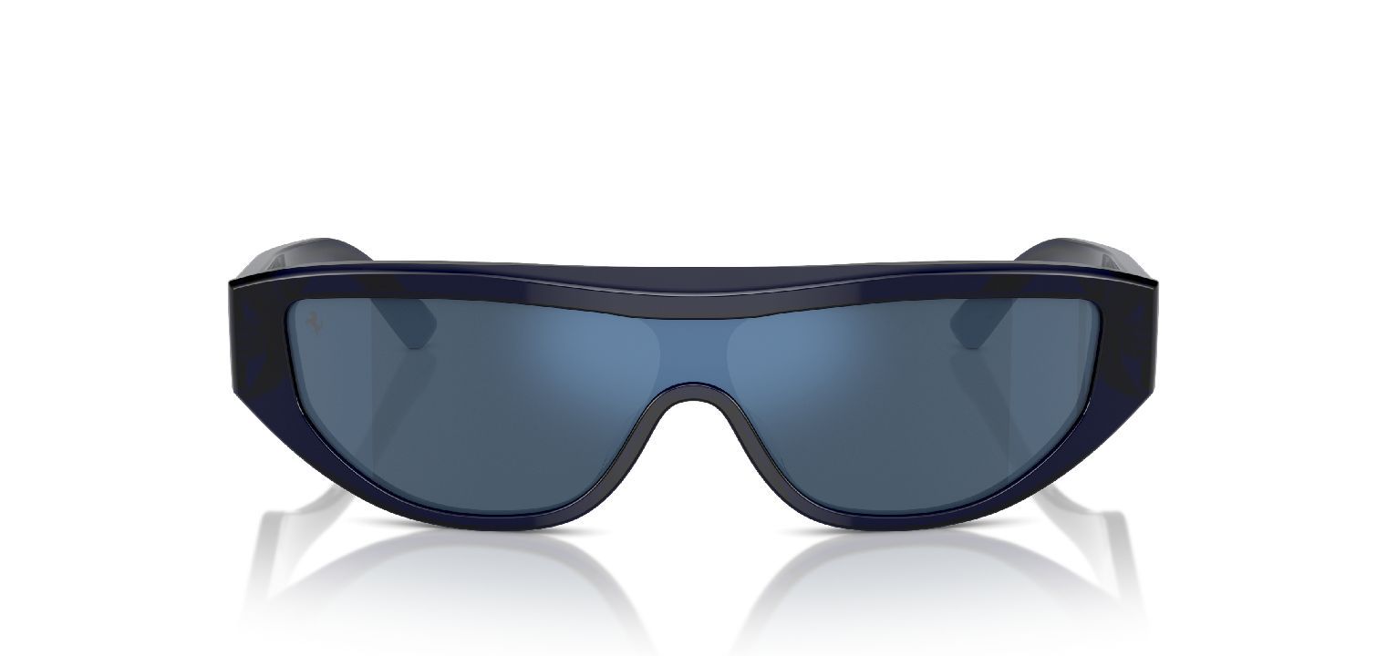 Ferrari Cavallino Rechteckig Sonnenbrillen 0FH2004U Blau für Damen/Herren