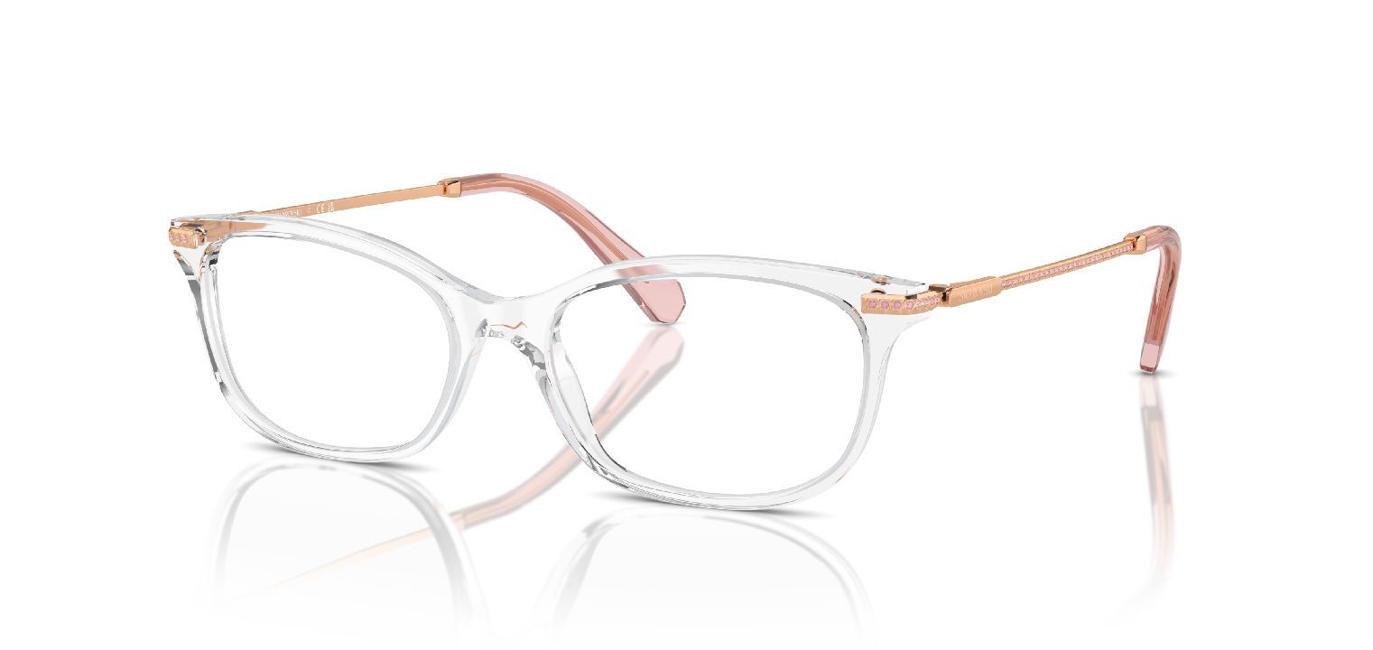Swarovski Rechteckig Brillen 0SK2017 Transparent für Damen