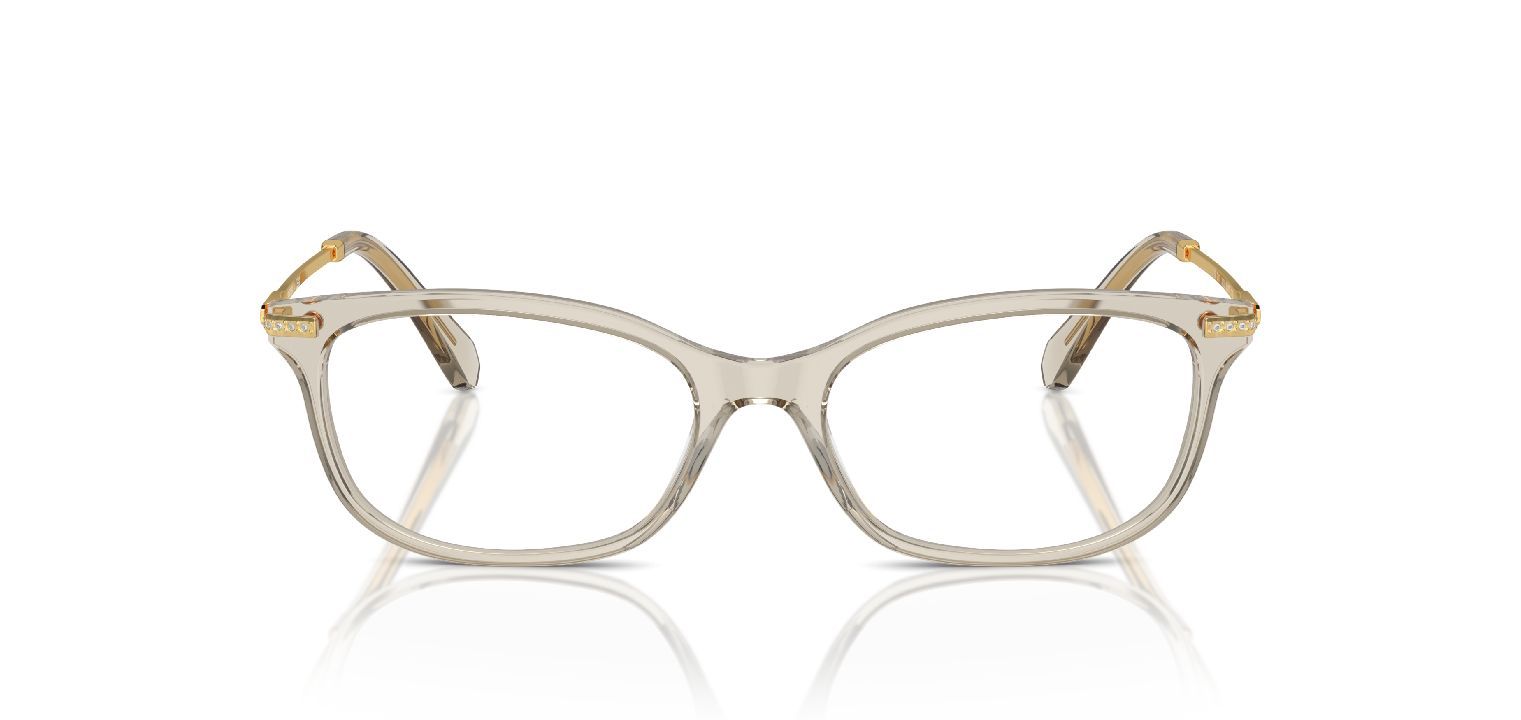 Swarovski Rectangle Eyeglasses 0SK2017 Beige for Woman