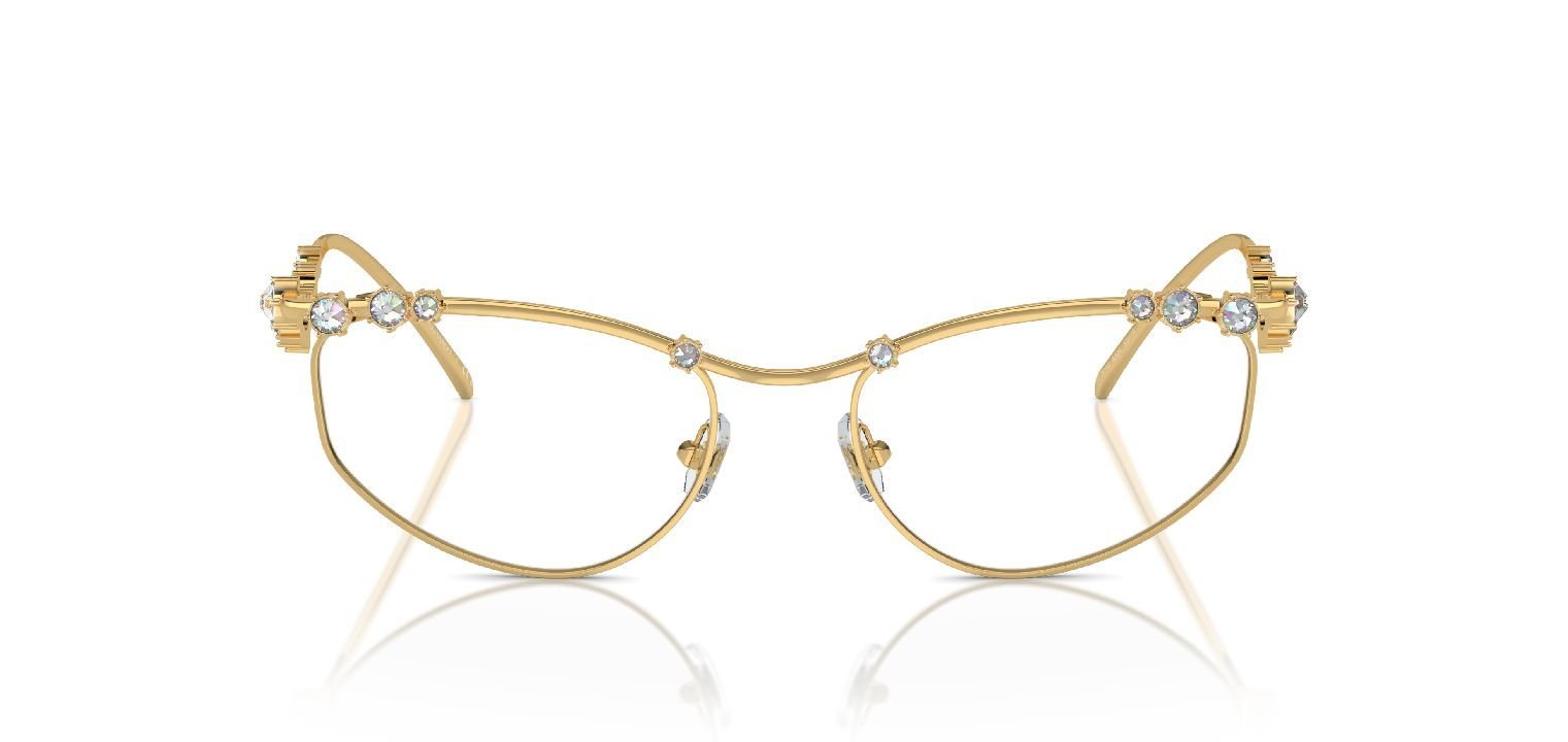 Lunettes de vue Swarovski Fantaisie 0SK1015 Doré pour Femme