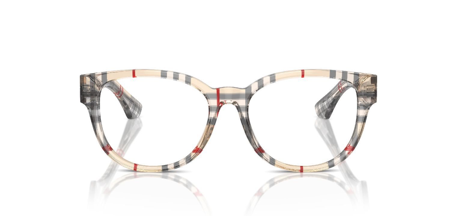 Burberry Round Eyeglasses 0BE2410 Beige for Woman