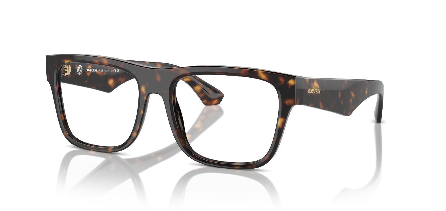 Burberry Rectangle Eyeglasses 0BE2411 Tortoise shell for Man