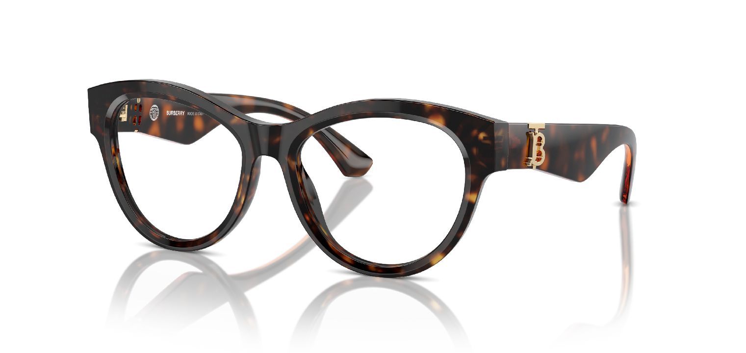 Burberry Cat Eye Eyeglasses 0BE2404 Tortoise shell for Woman