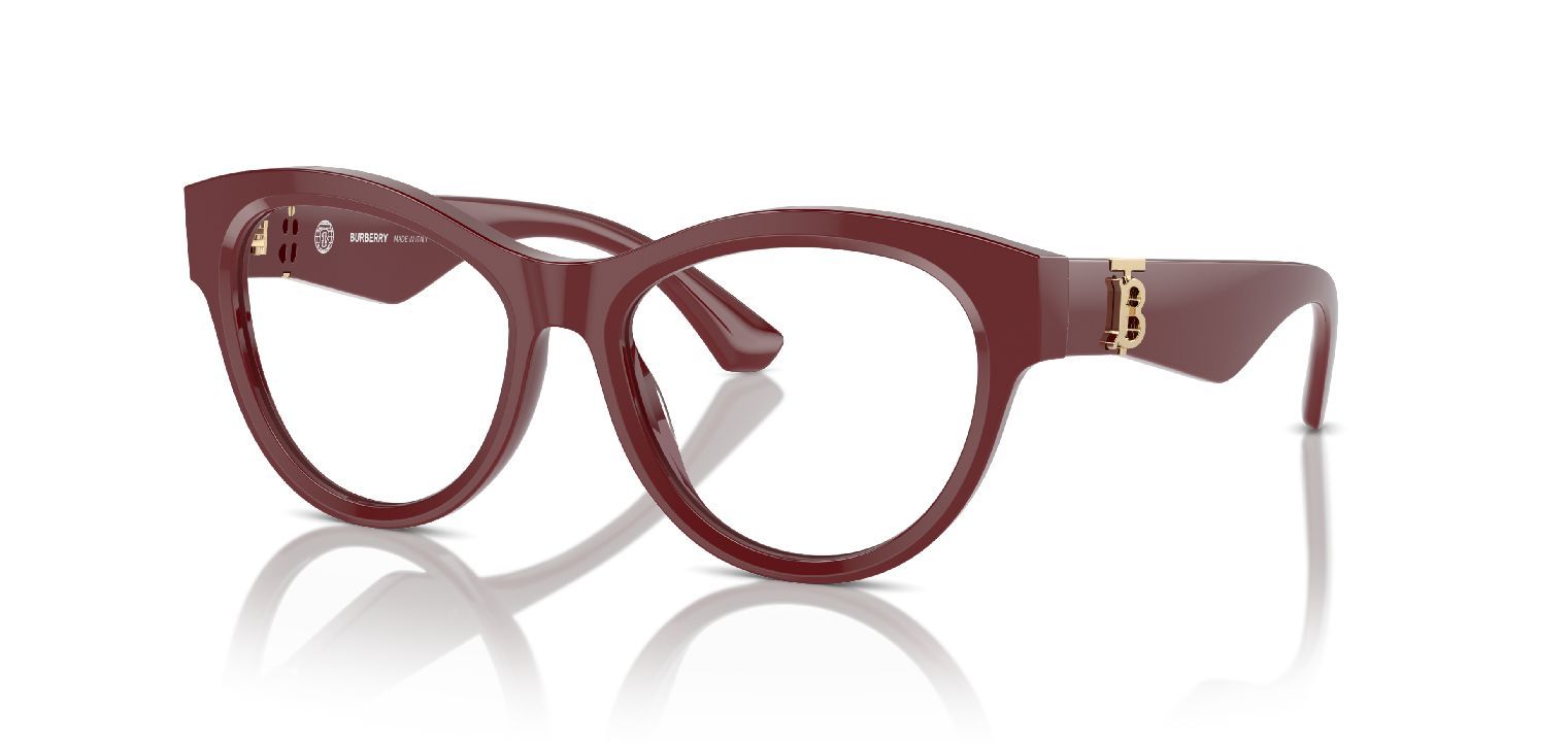 Burberry Cat Eye Eyeglasses 0BE2404 Red for Woman