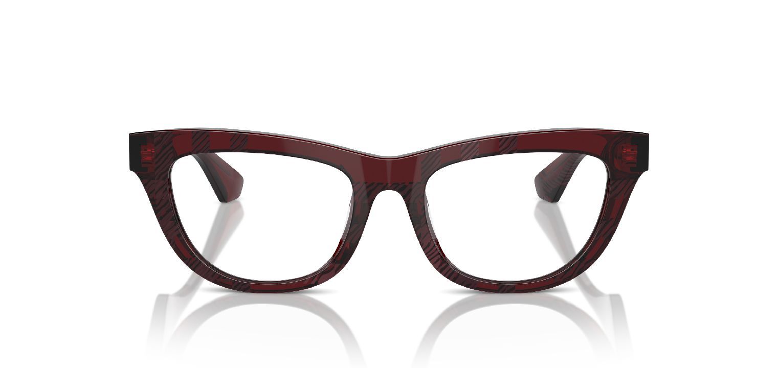 Burberry Cat Eye Eyeglasses 0BE2406U Red for Woman