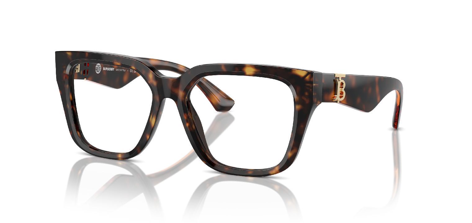 Lunettes de vue Burberry Carre 0BE2403 Ecaille pour Femme Visilab