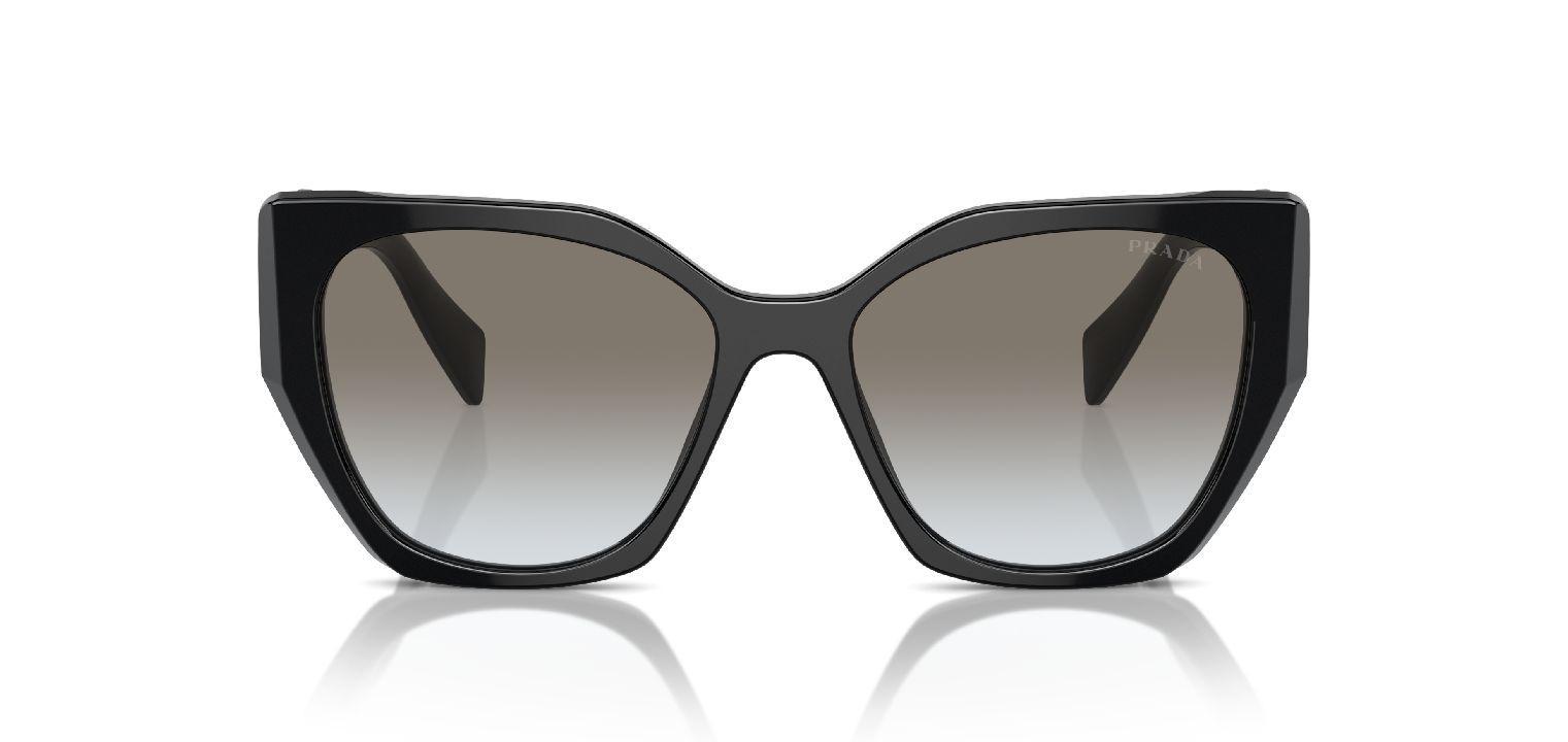 Prada Schmetterling Sonnenbrillen 0PR 19ZS Schwarz für Damen