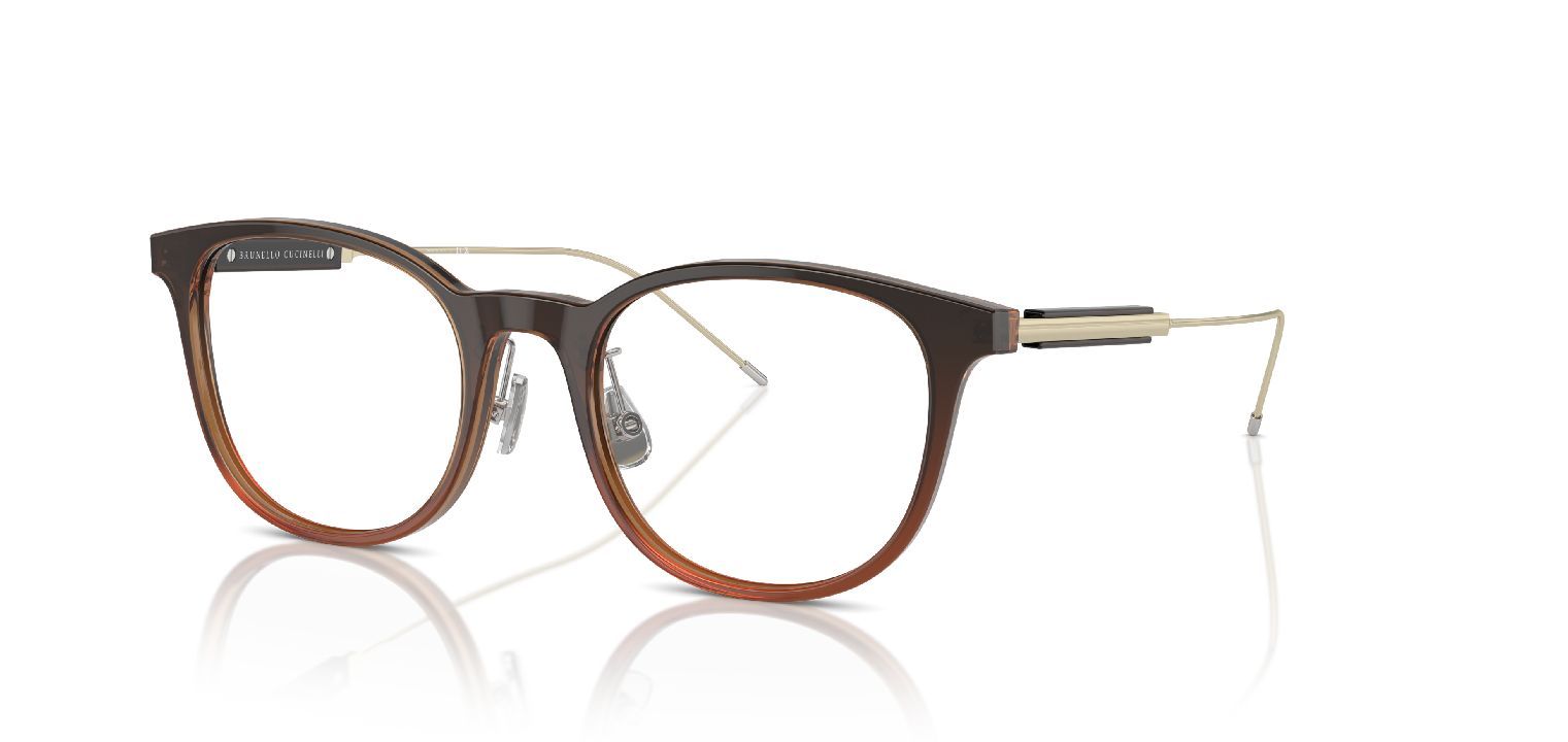 Brunello Cucinelli Quadratisch Brillen 0BC3006 Braun für Damen/Herren