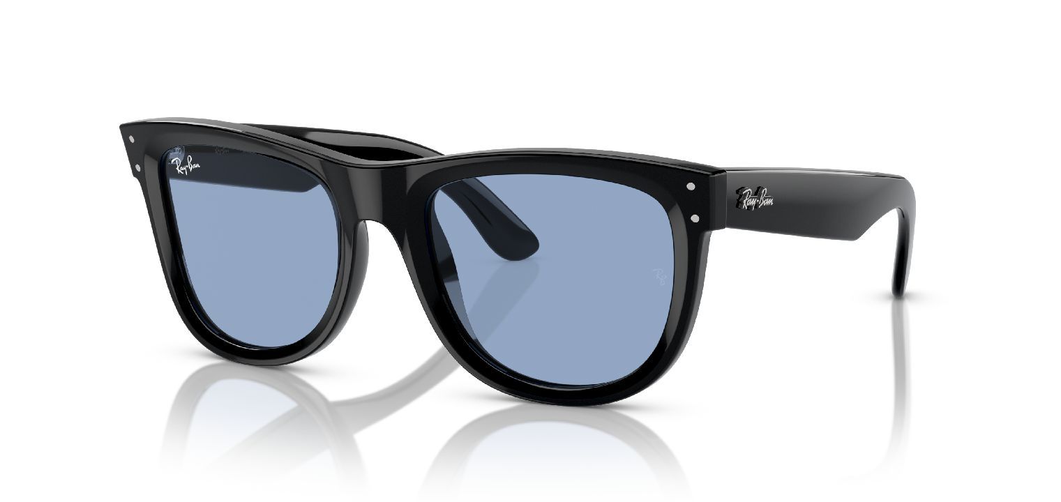 Lunettes de soleil Ray-Ban Carré 0RBR0502S Noir pour Homme-Femme