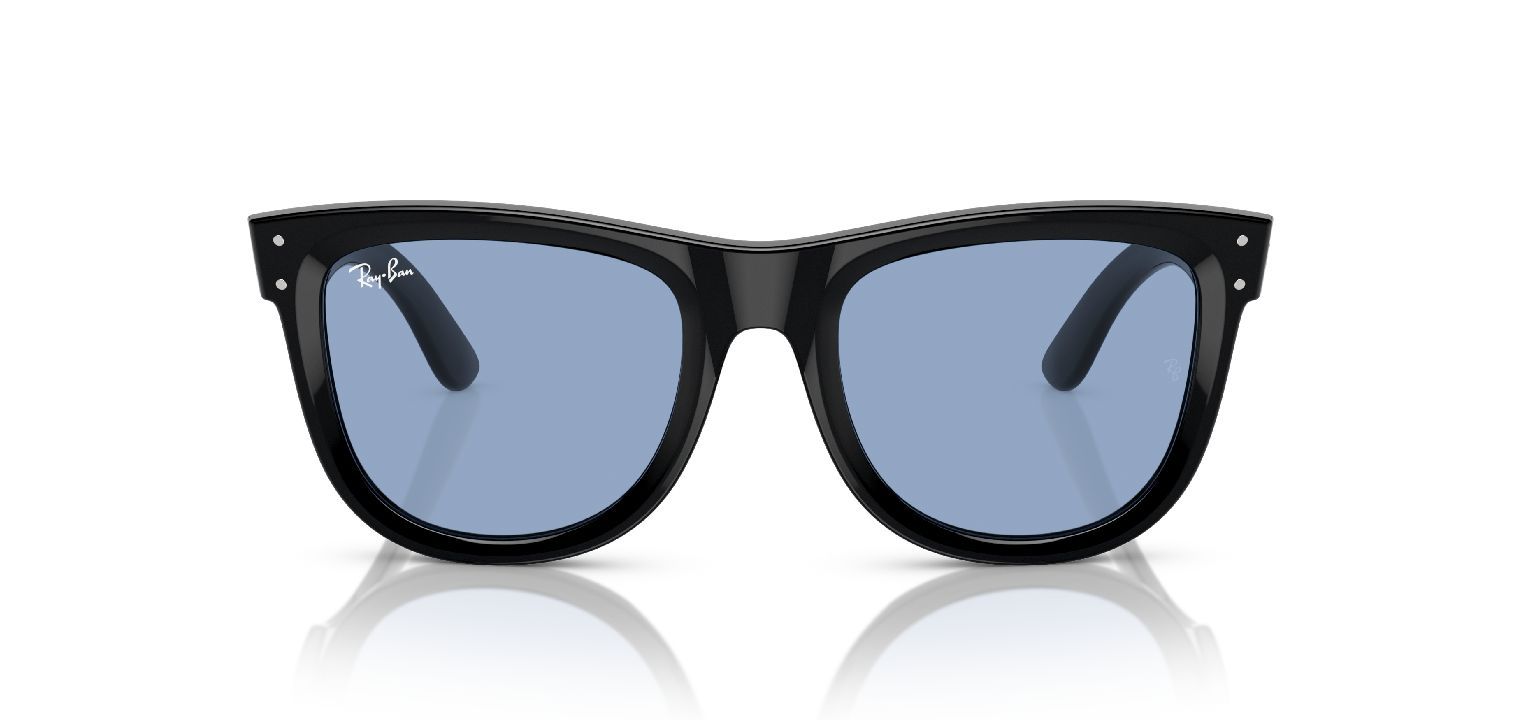 Ray-Ban Quadratisch Sonnenbrillen 0RBR0502S Schwarz für Damen/Herren