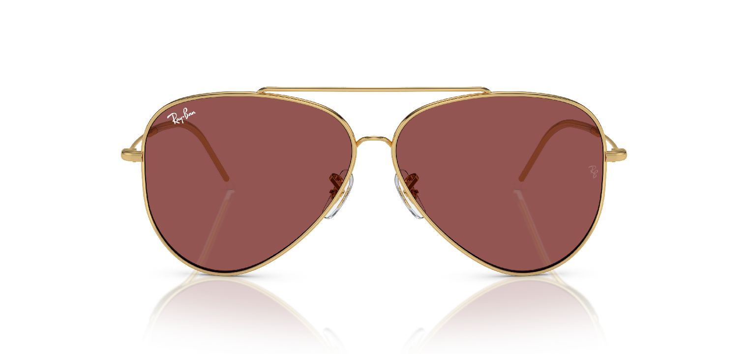 Ray-Ban Pilot Sonnenbrillen 0RBR0101S Gold für Damen/Herren