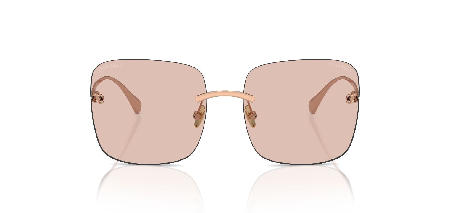 Chanel Carré Sunglasses 0CH4287ST Beige for Woman