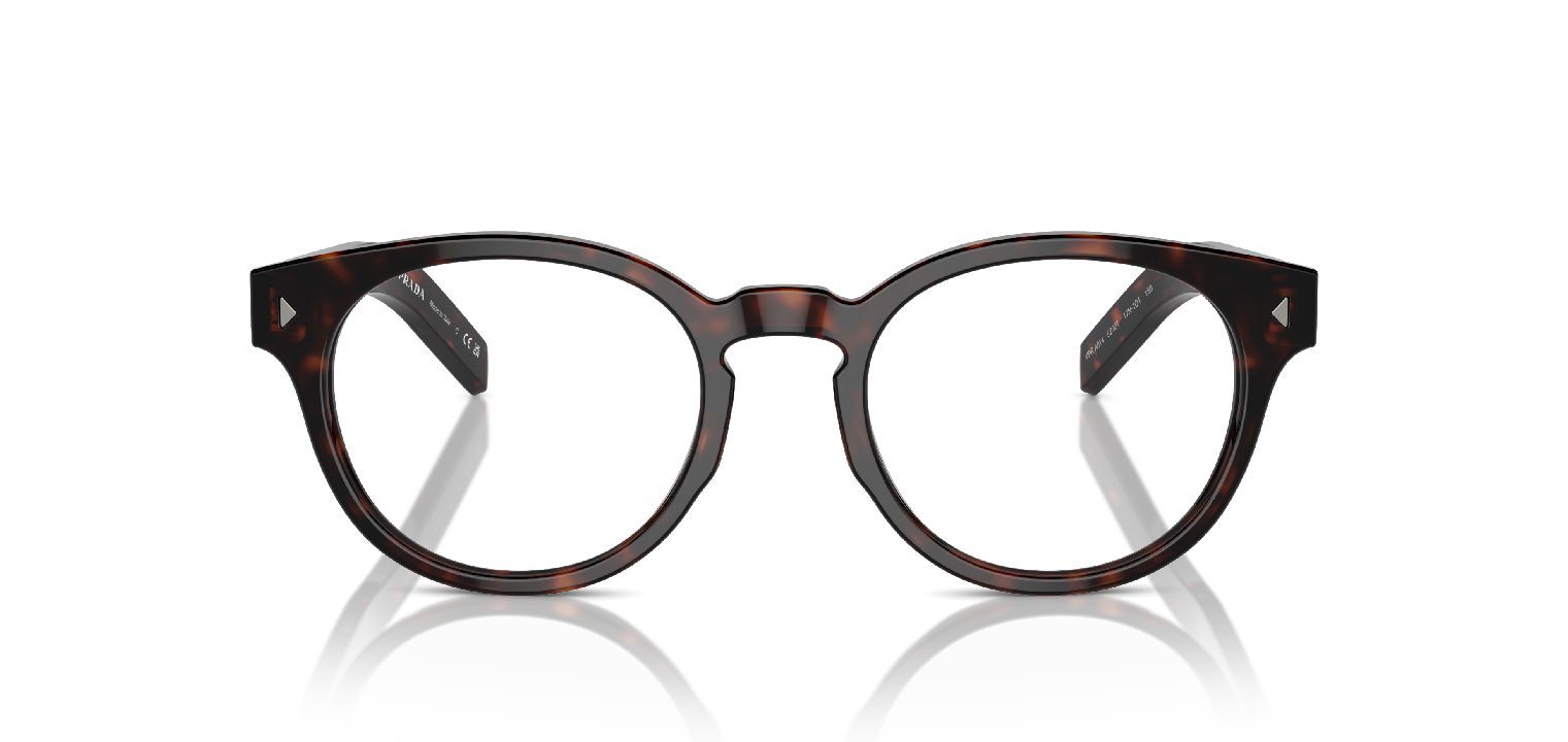 Prada Round Eyeglasses 0PR A14V Tortoise shell for Man