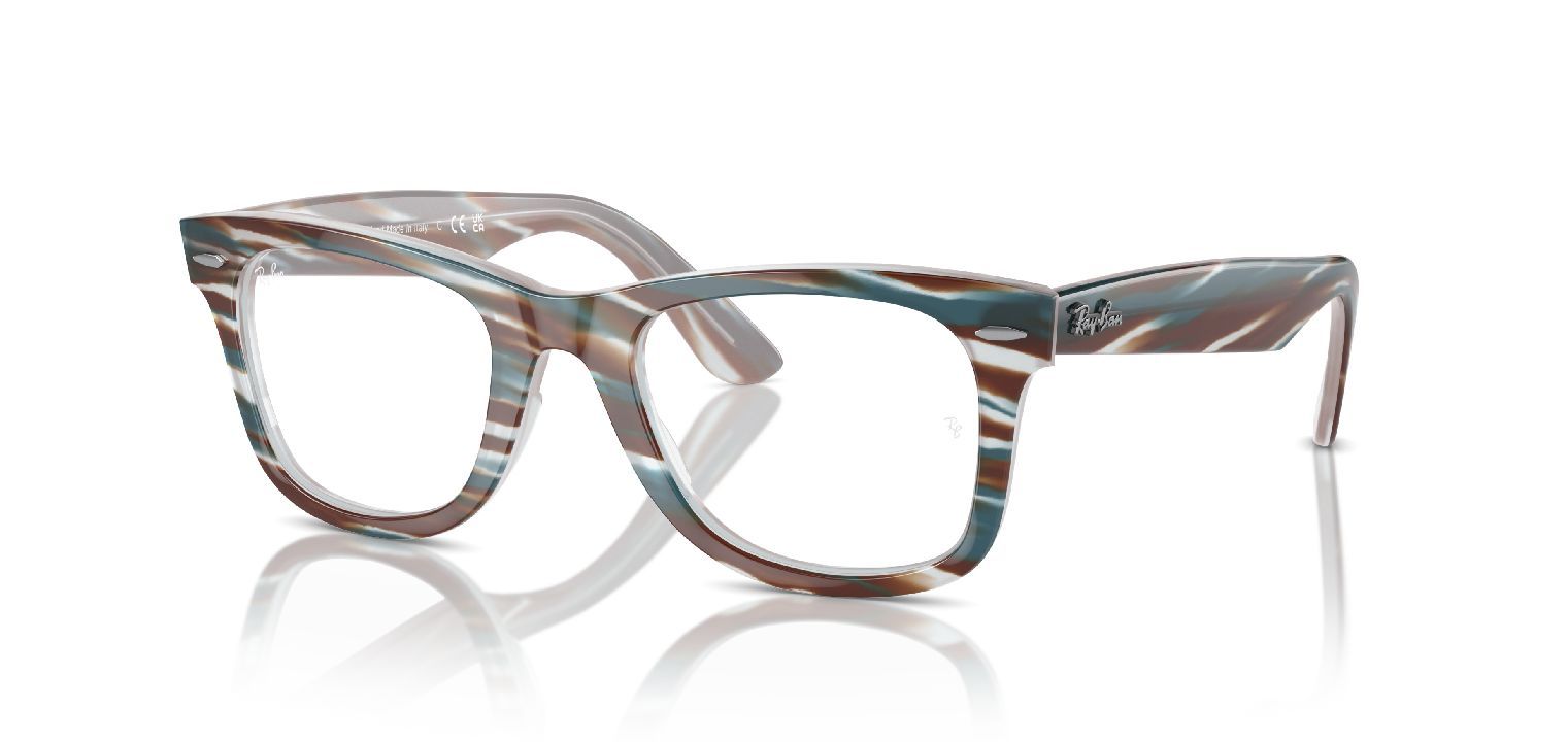 Lunettes de vue Ray-Ban Carré 0RX4340V Bleu pour Homme-Femme