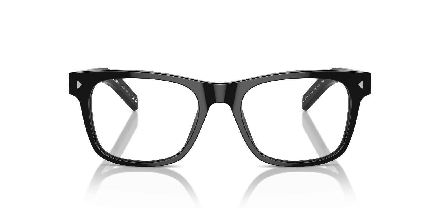 Prada Carré Eyeglasses 0PR A13V Black for Man