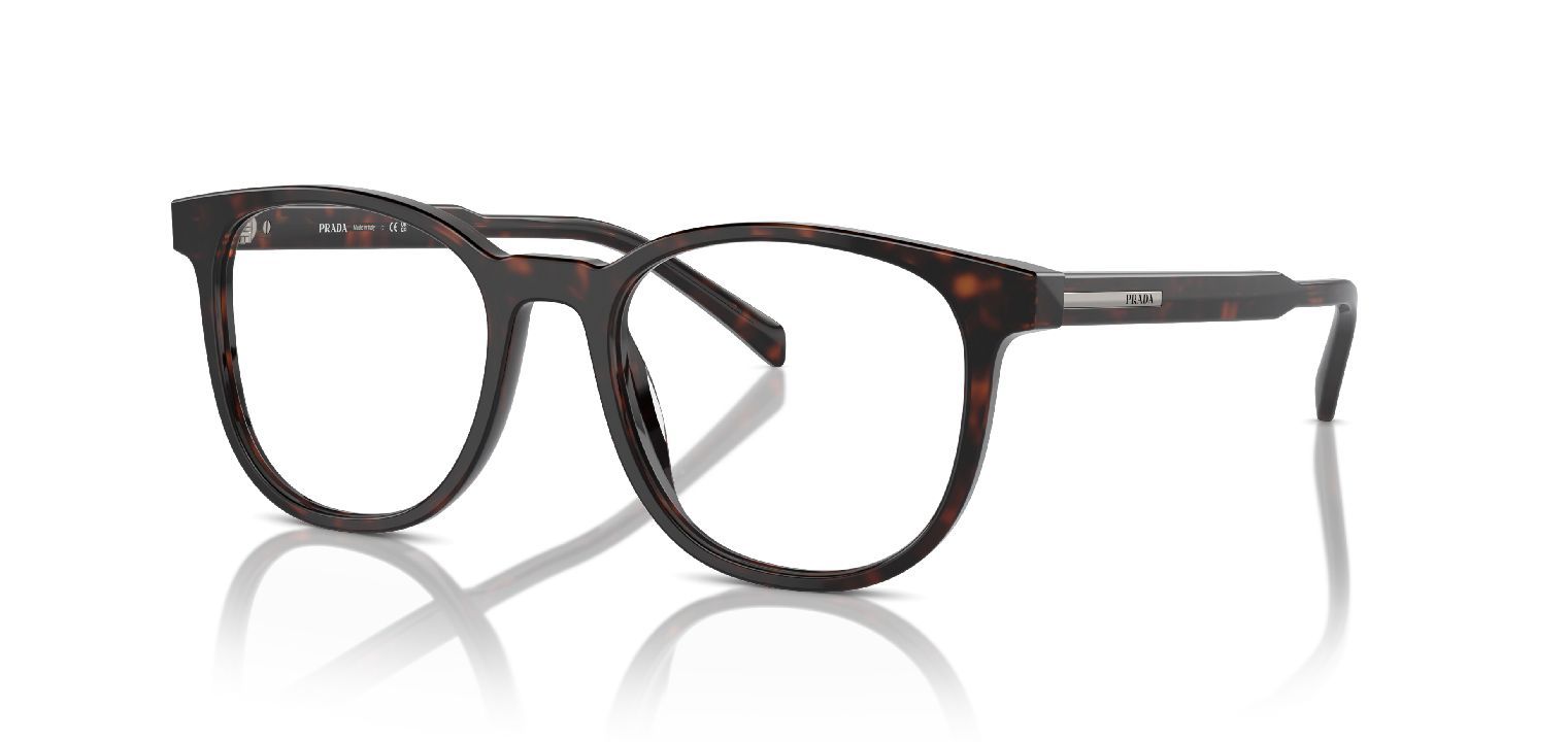 Lunettes de vue Prada Ronde 0PR A15V Ecaille pour Homme Visilab