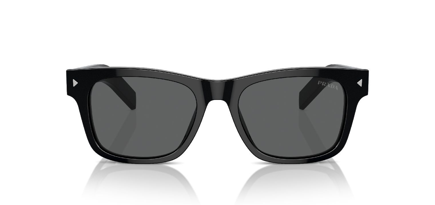 Lunettes de soleil Prada Rectangle 0PR A17S Noir pour Homme