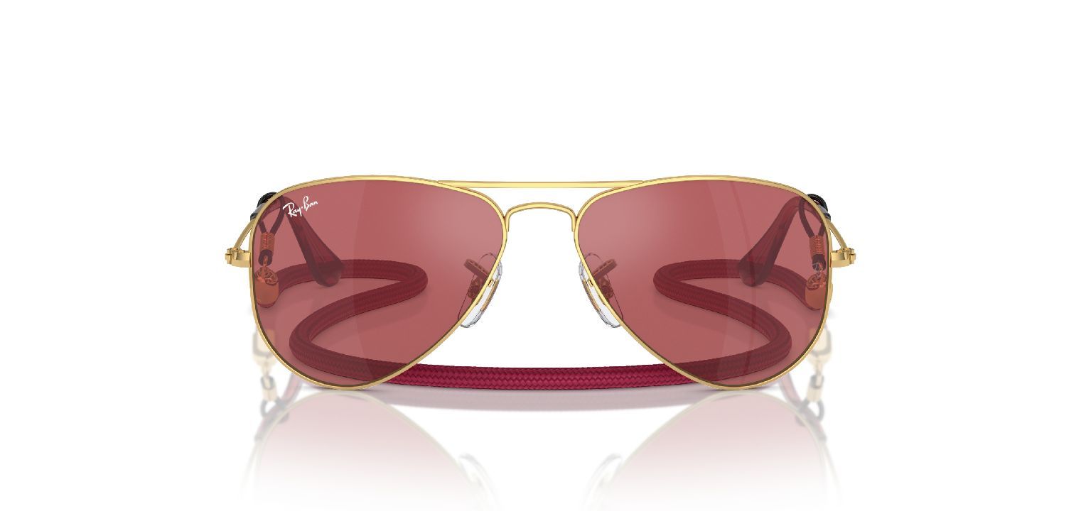 Ray-Ban Pilot Sonnenbrillen 0RJ9506S Gold für Kinder