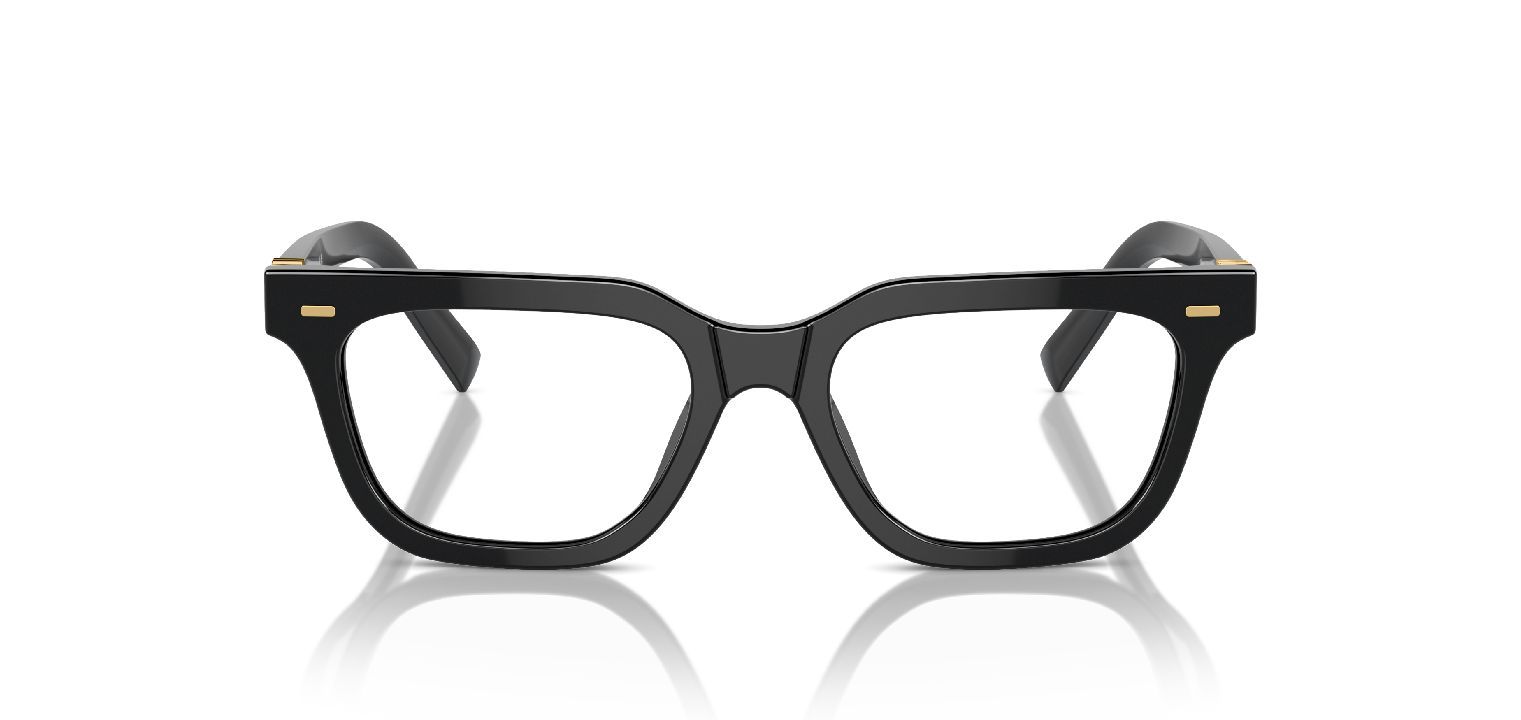 Lunettes de vue Miu Miu Rectangle 0MU 07XV Noir pour Femme