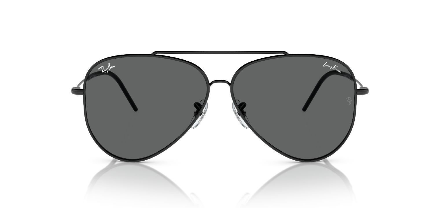 Lunettes de soleil Ray-Ban Aviator 0RBR0101S Noir pour Homme-Femme