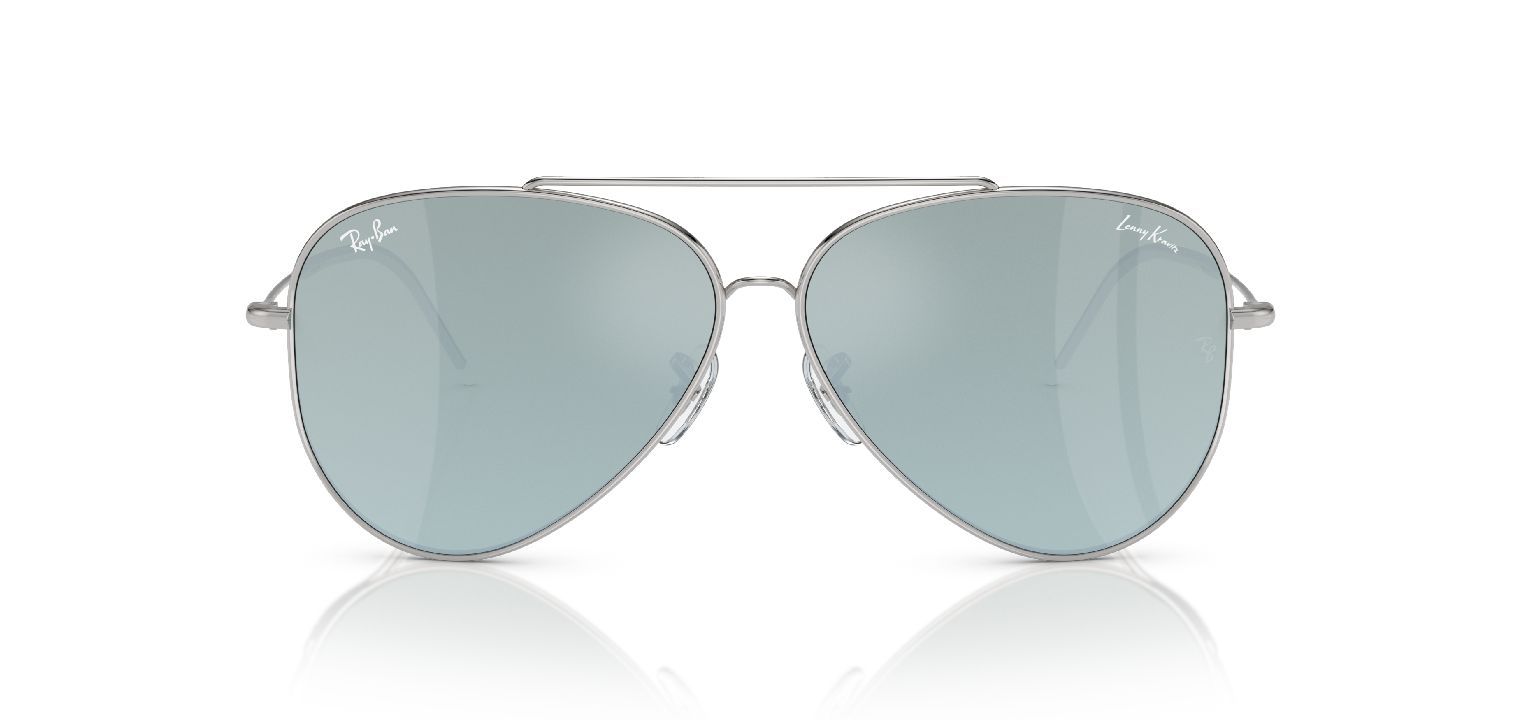 Lunettes de soleil Ray-Ban Pilot 0RBR0101S Argenté pour Homme-Femme