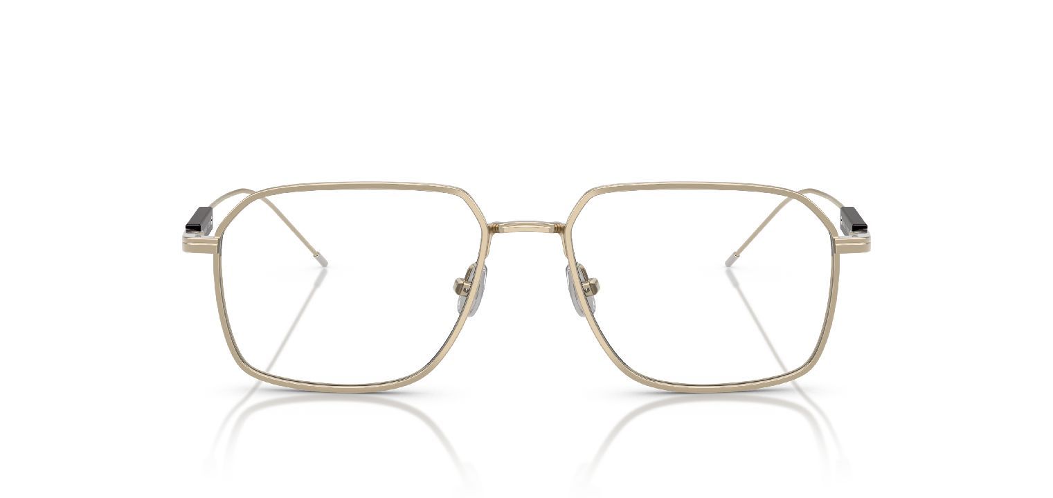 Brunello Cucinelli Rechteckig Brillen 0BC1004T Gold für Herren