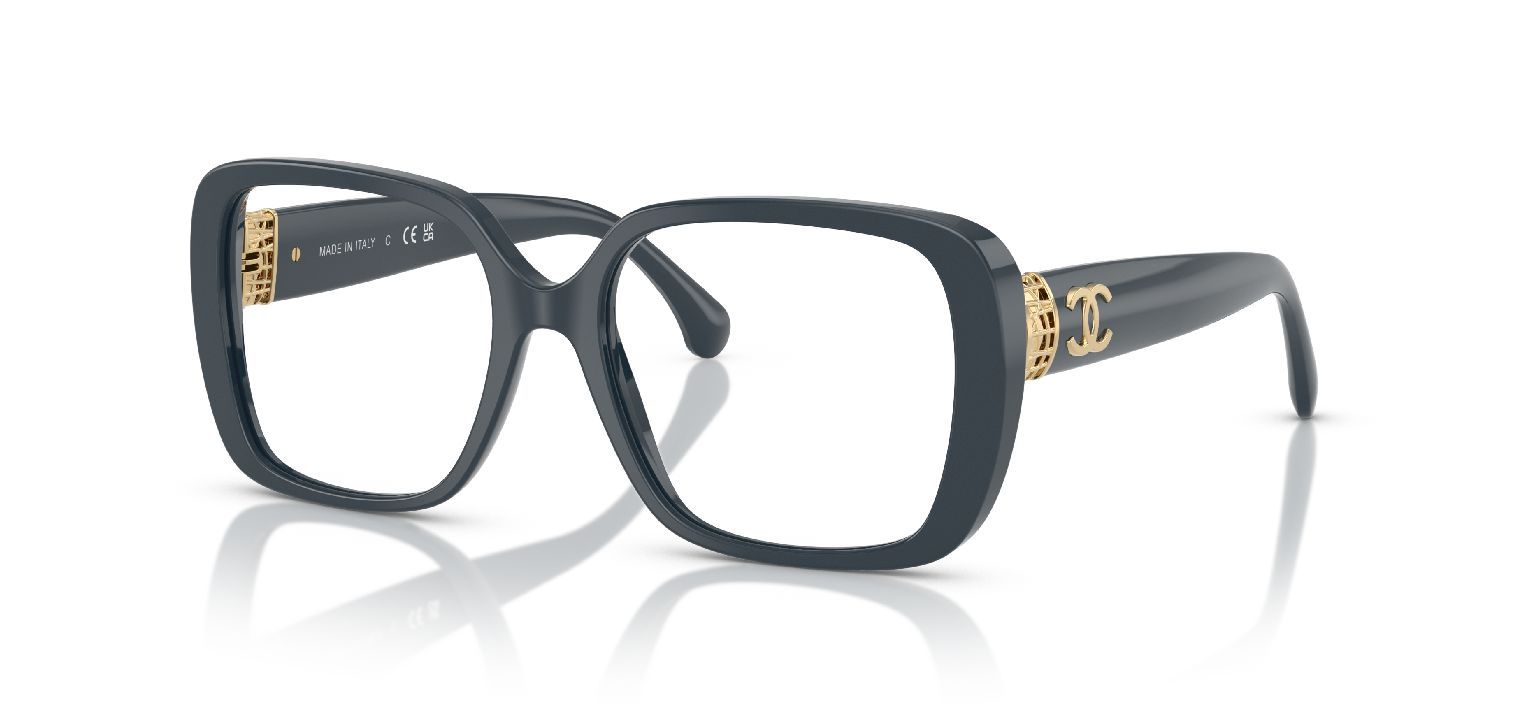 Lunettes de vue Chanel Carré 0CH3479 Vert pour Femme