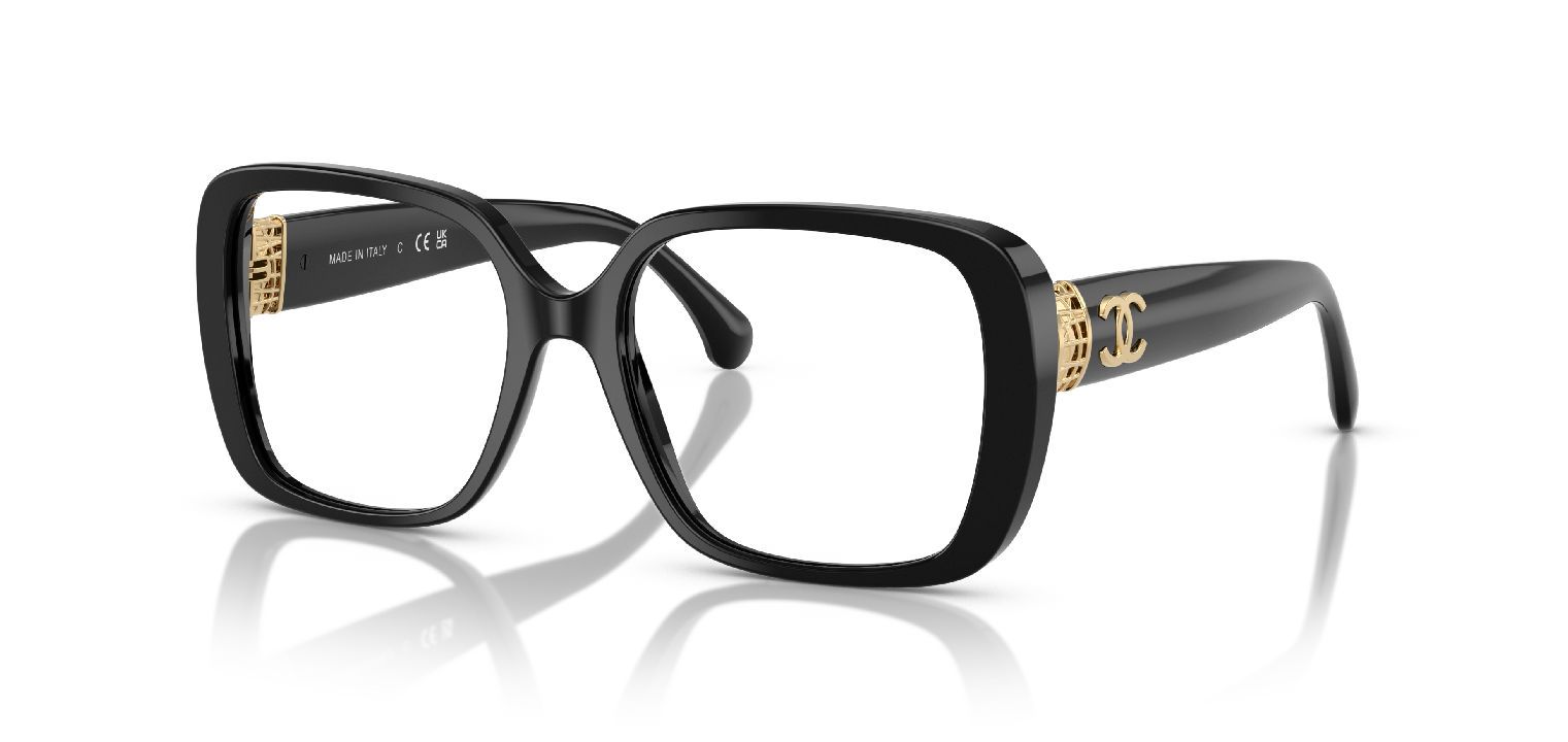 Lunettes de vue Chanel Carré 0CH3479 Noir pour Femme