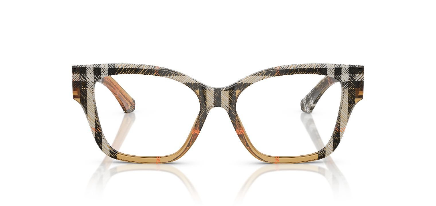 Burberry Schmetterling Brillen 0BE2420 Beige für Damen