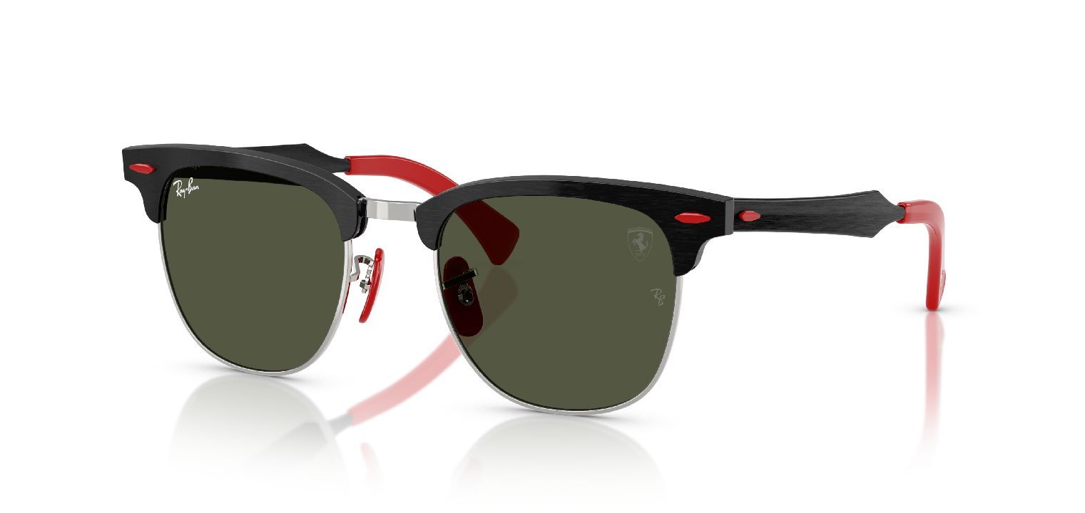Lunettes de soleil Ray Ban Carre 0RB3807M Noir pour Homme Femme Visilab