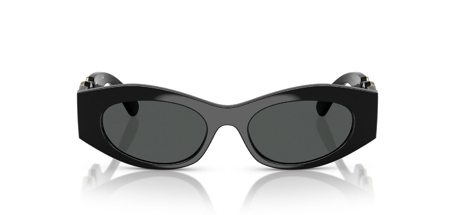 Versace Oval Sonnenbrillen 0VE4480U Schwarz für Damen