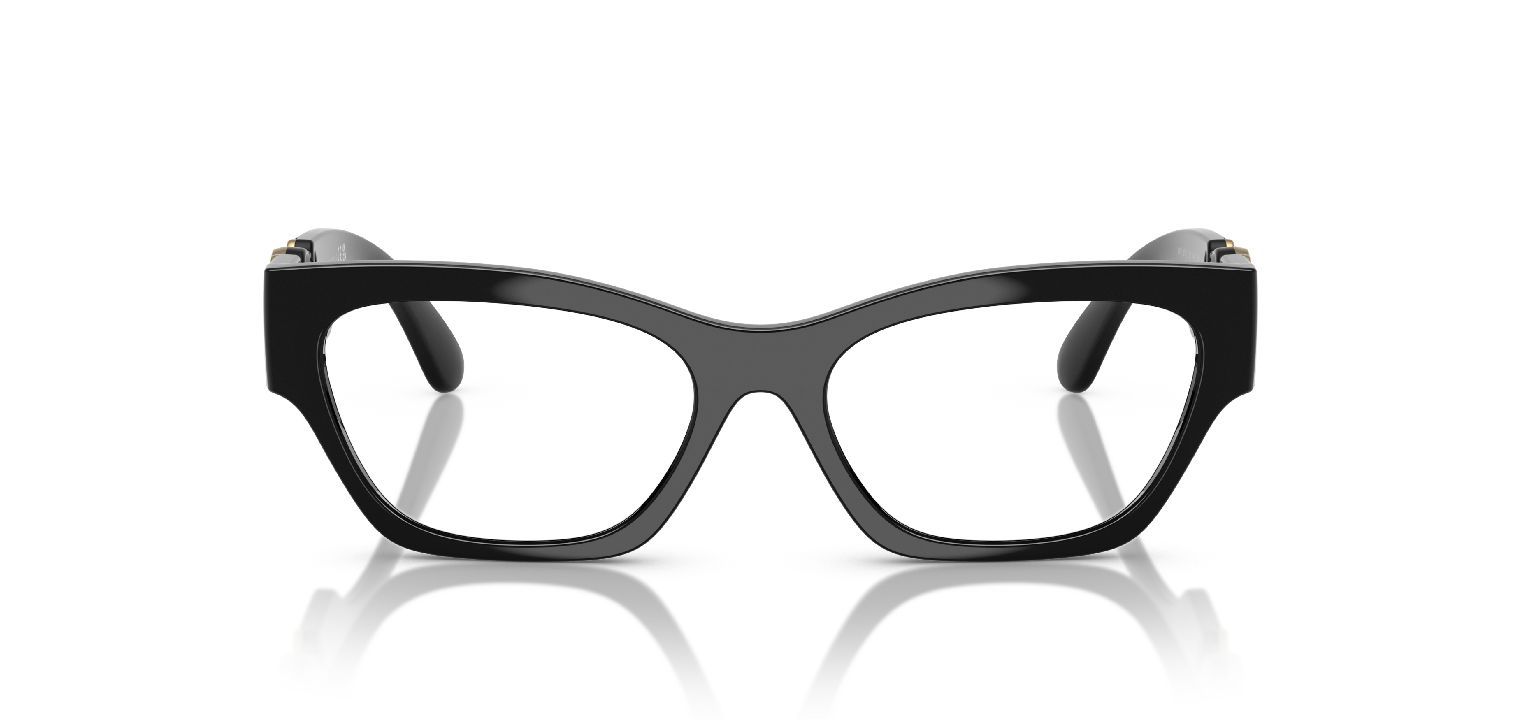 Lunettes de vue Versace Carré 0VE3367U Noir pour Femme