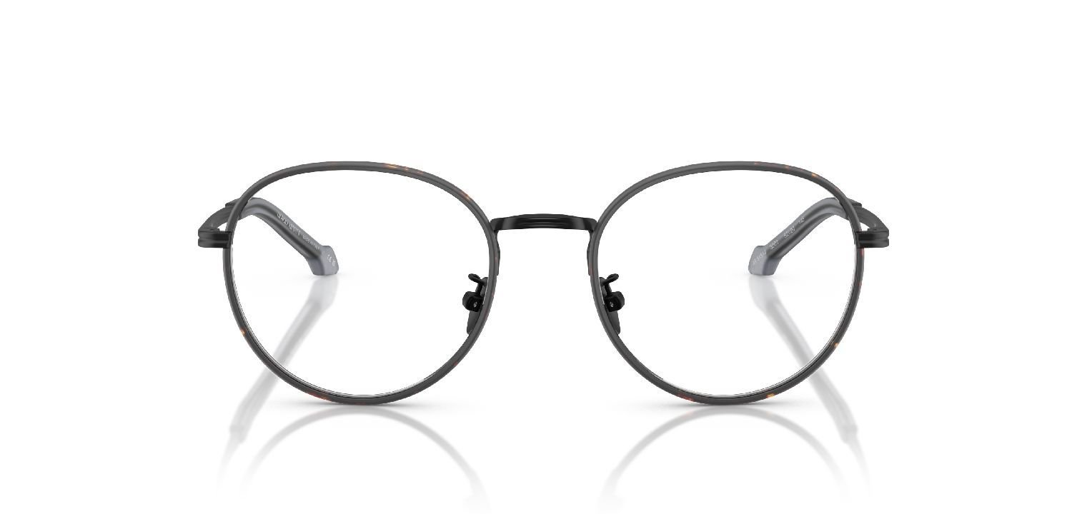 Giorgio Armani Round Eyeglasses 0AR5151J Black for Man