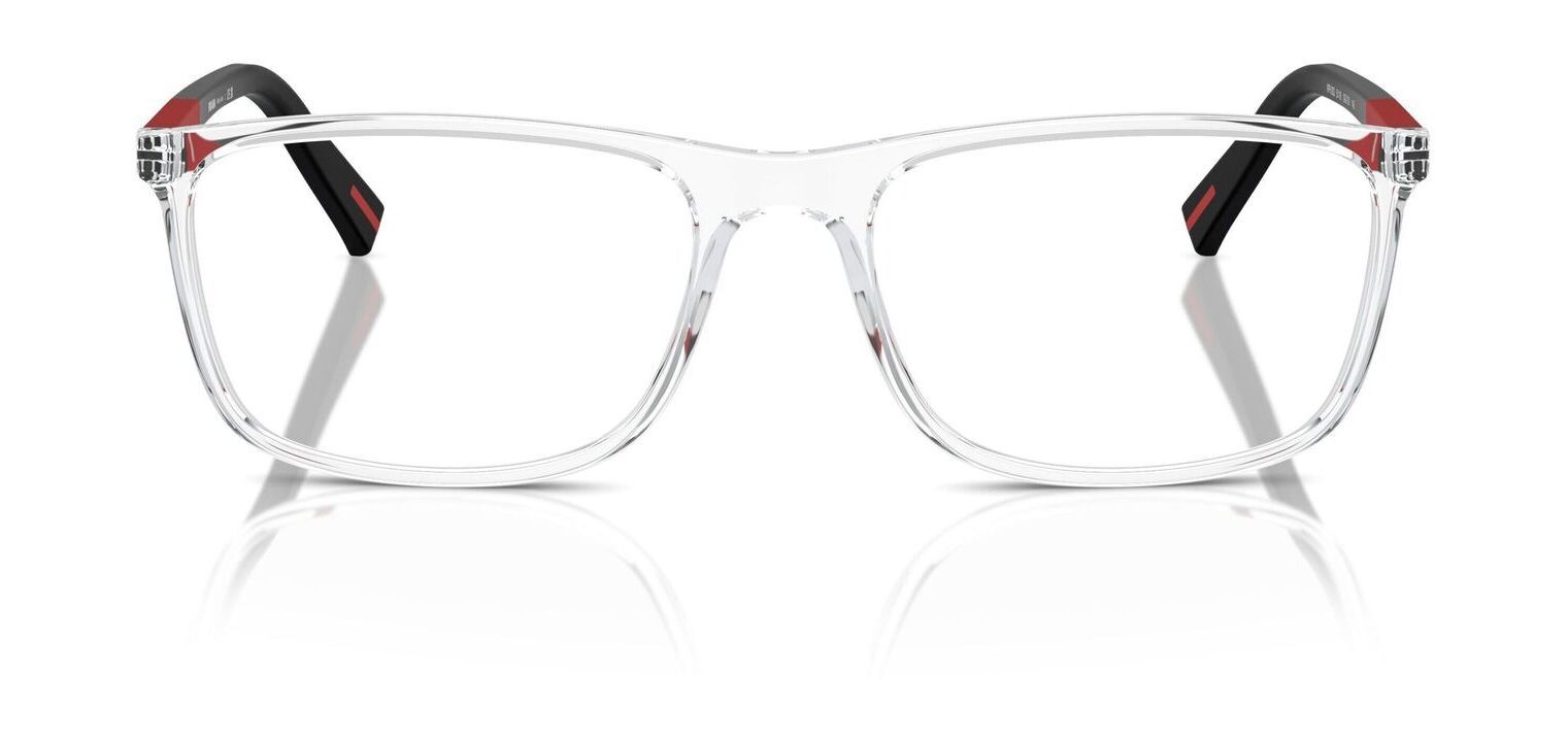 Prada Linea Rossa Rectangle Eyeglasses 0PS 03QV Transparent for Man Visilab