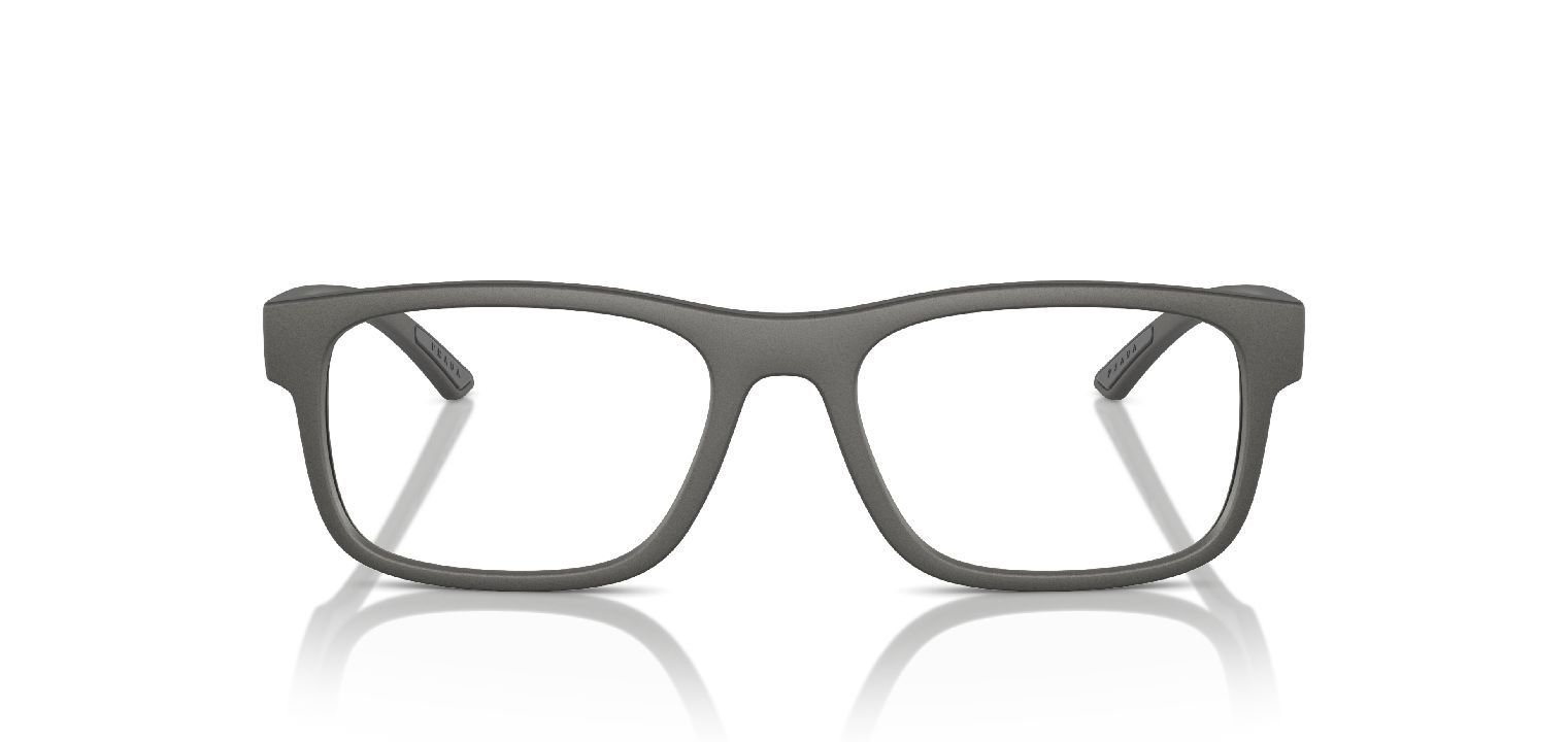 Prada Linea Rossa Rectangle Eyeglasses 0PS 04QV Grey for Man