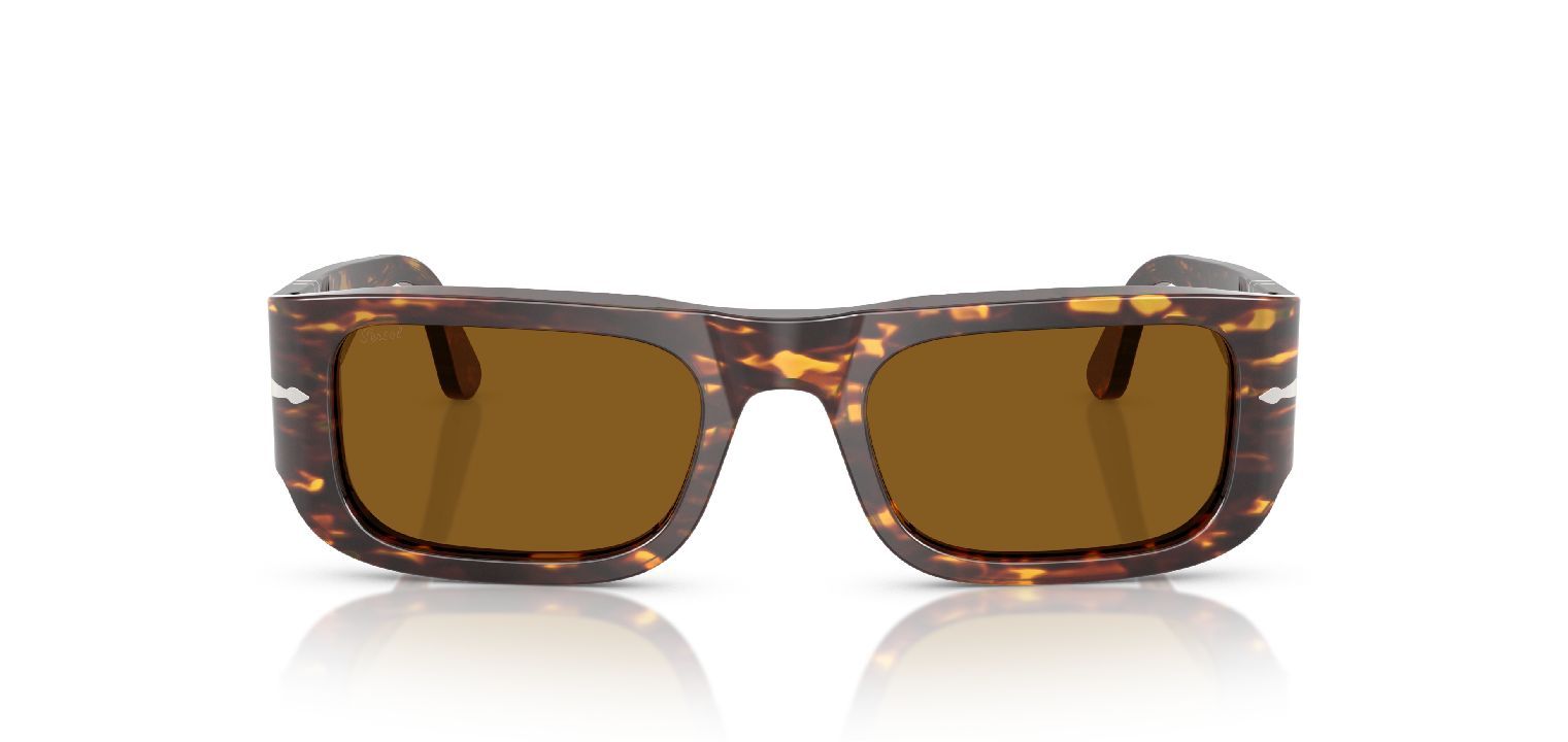 Lunettes de soleil Persol Carré 0PO3362S Marron pour Homme-Femme