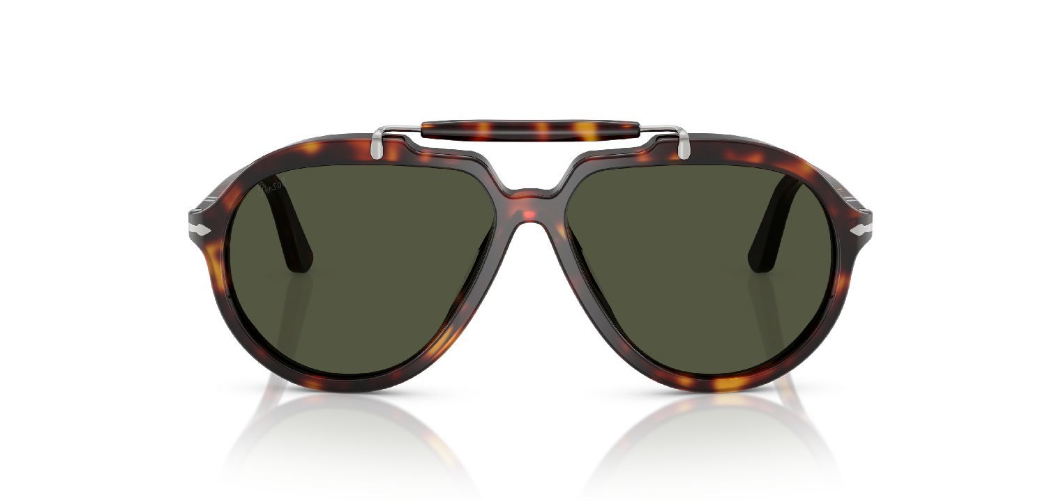 Persol Quadratisch Sonnenbrillen 0PO0202S Schildpatt für Damen/Herren