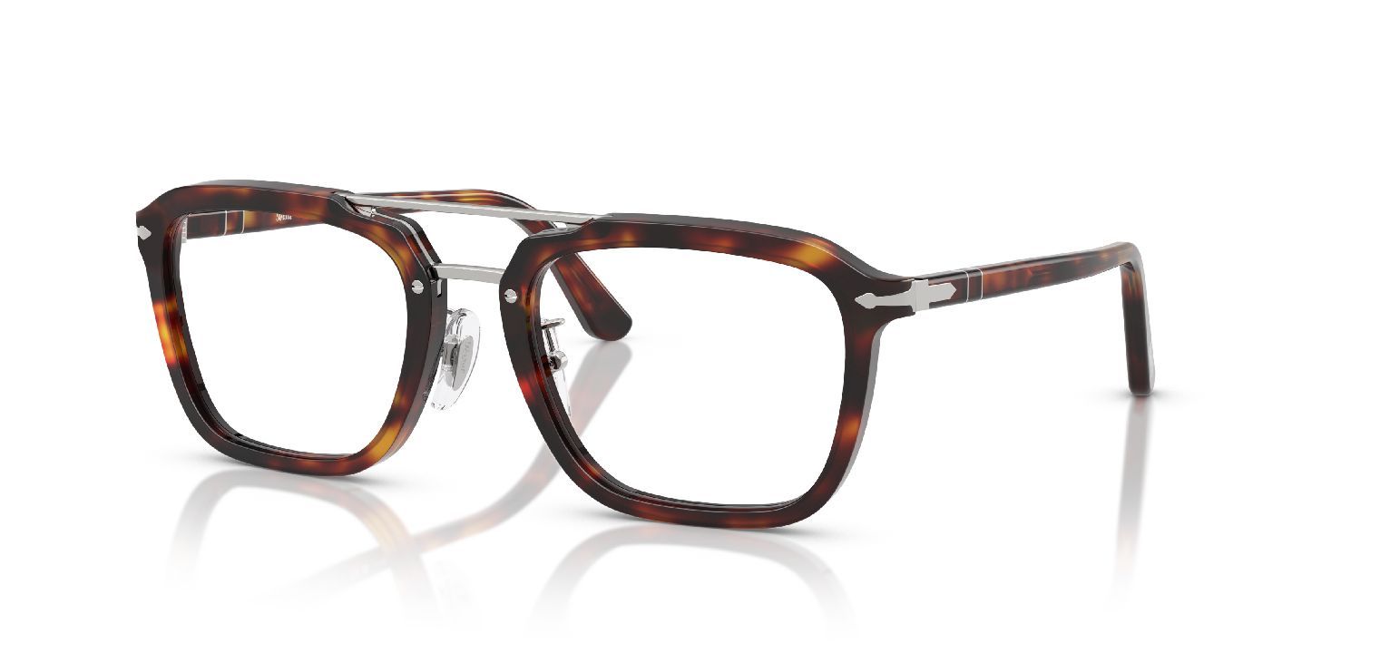Persol Carré Eyeglasses 0PO0204V Tortoise shell for Unisex