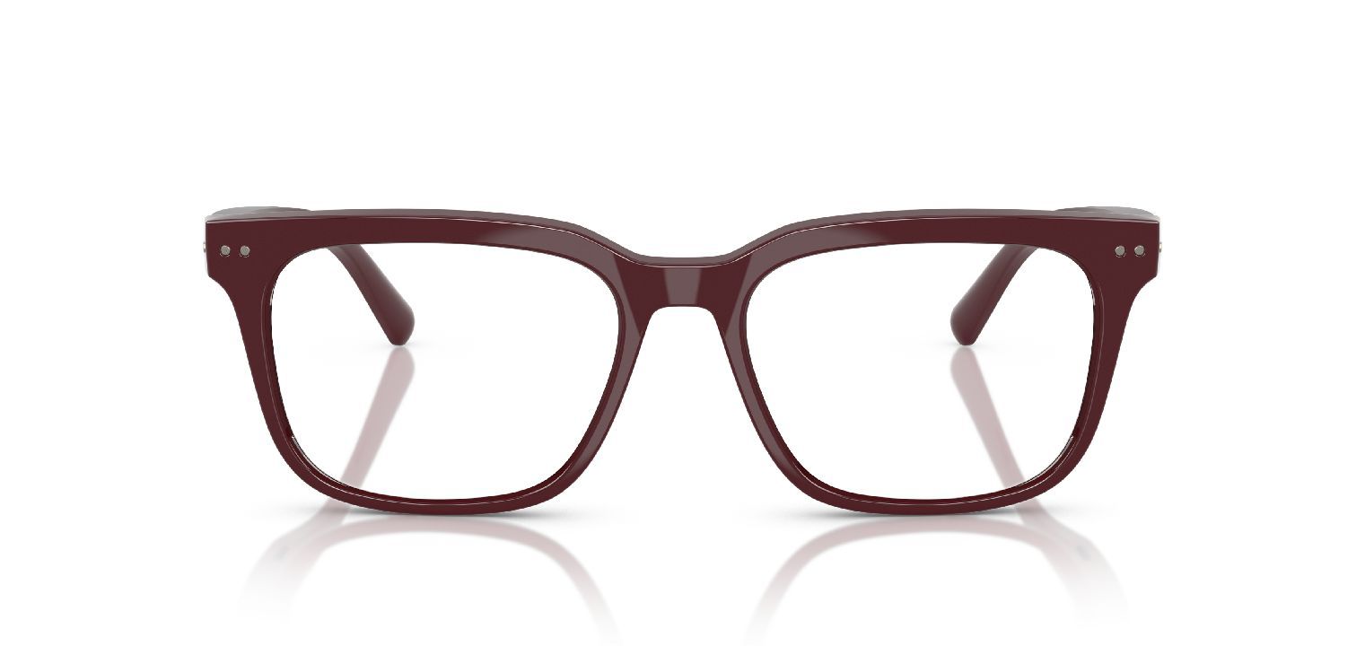 Nuance Quadratisch Brillen 0AW5004/SQUARE 56/OPT Rot für Damen/Herren