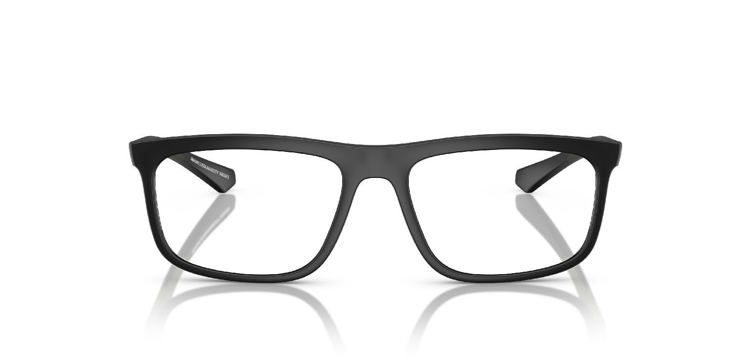 Emporio Armani Carré Eyeglasses 0EA3246 Black for Man