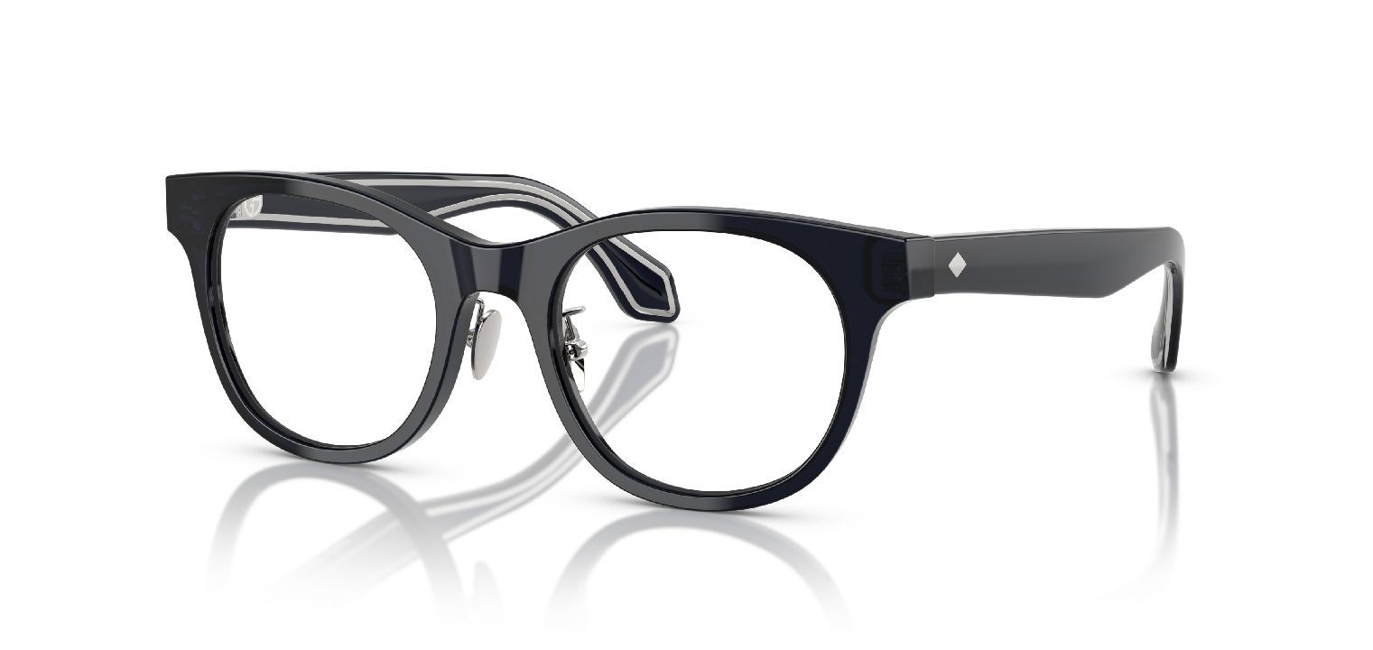 Lunettes de vue Giorgio Armani Ronde 0AR7269 Bleu pour Femme