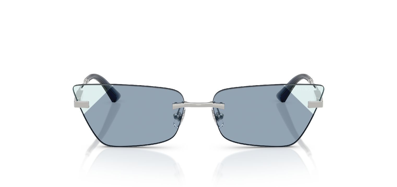 Lunettes de soleil Jimmy Choo Papillon 0JC4012 Argenté pour Femme