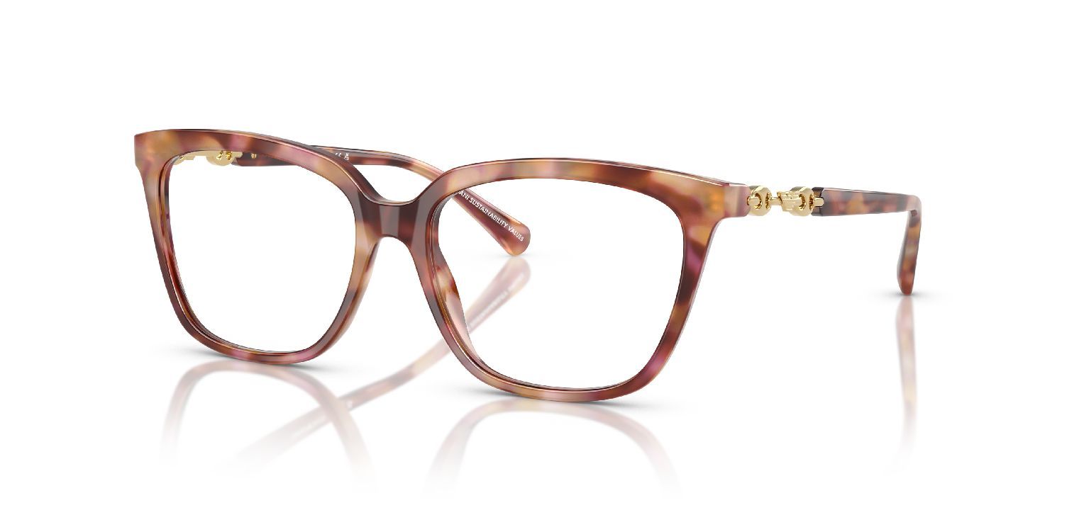 Emporio Armani Schmetterling Brillen 0EA3248 Rot für Damen