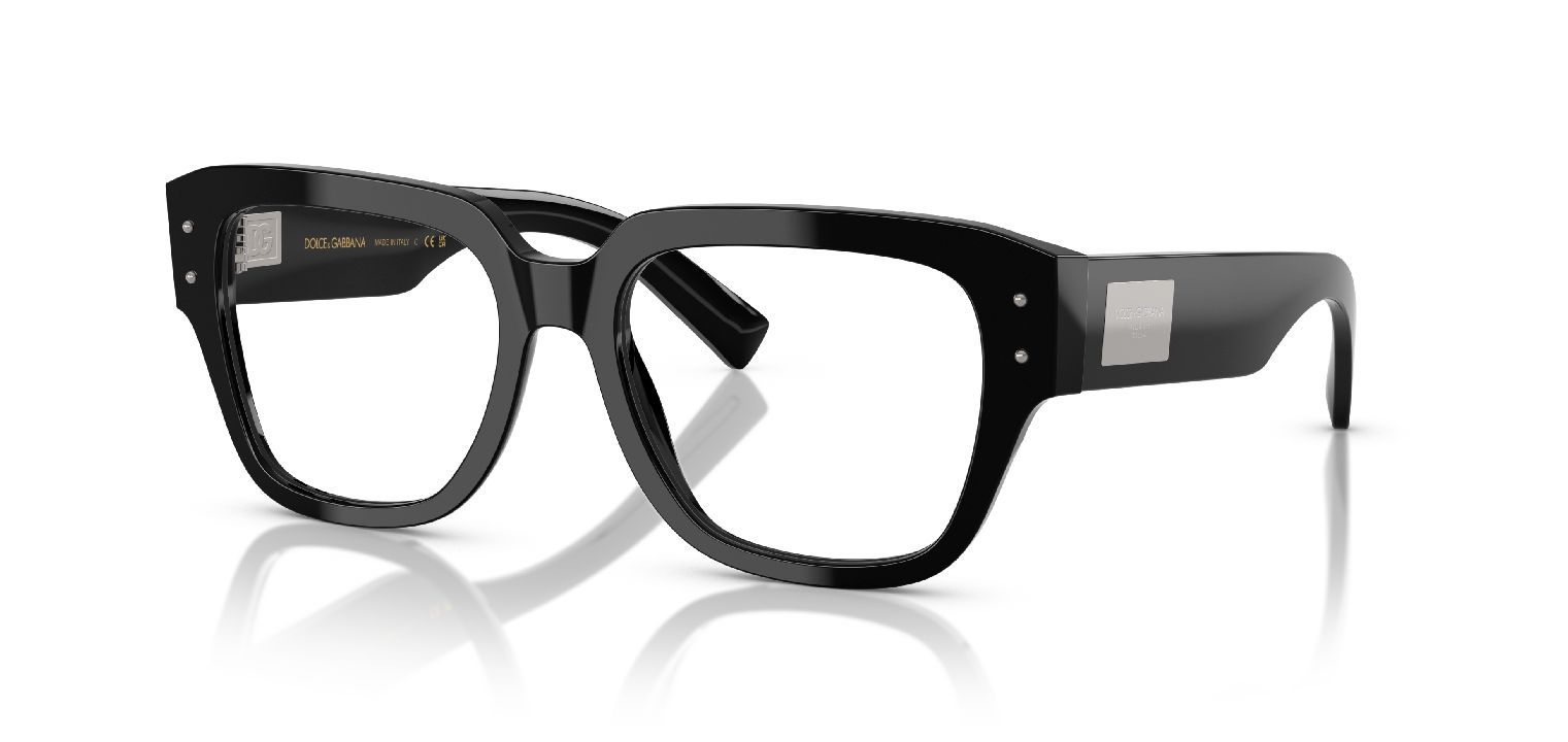 Dolce & Gabbana Quadratisch Brillen 0DG3405 Schwarz für Herren