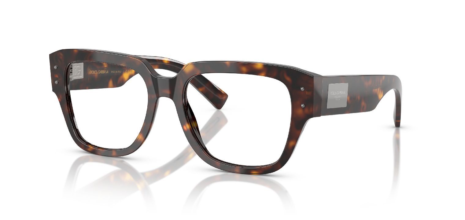 Lunettes de vue Dolce & Gabbana Carré 0DG3405 Ecaille pour Homme