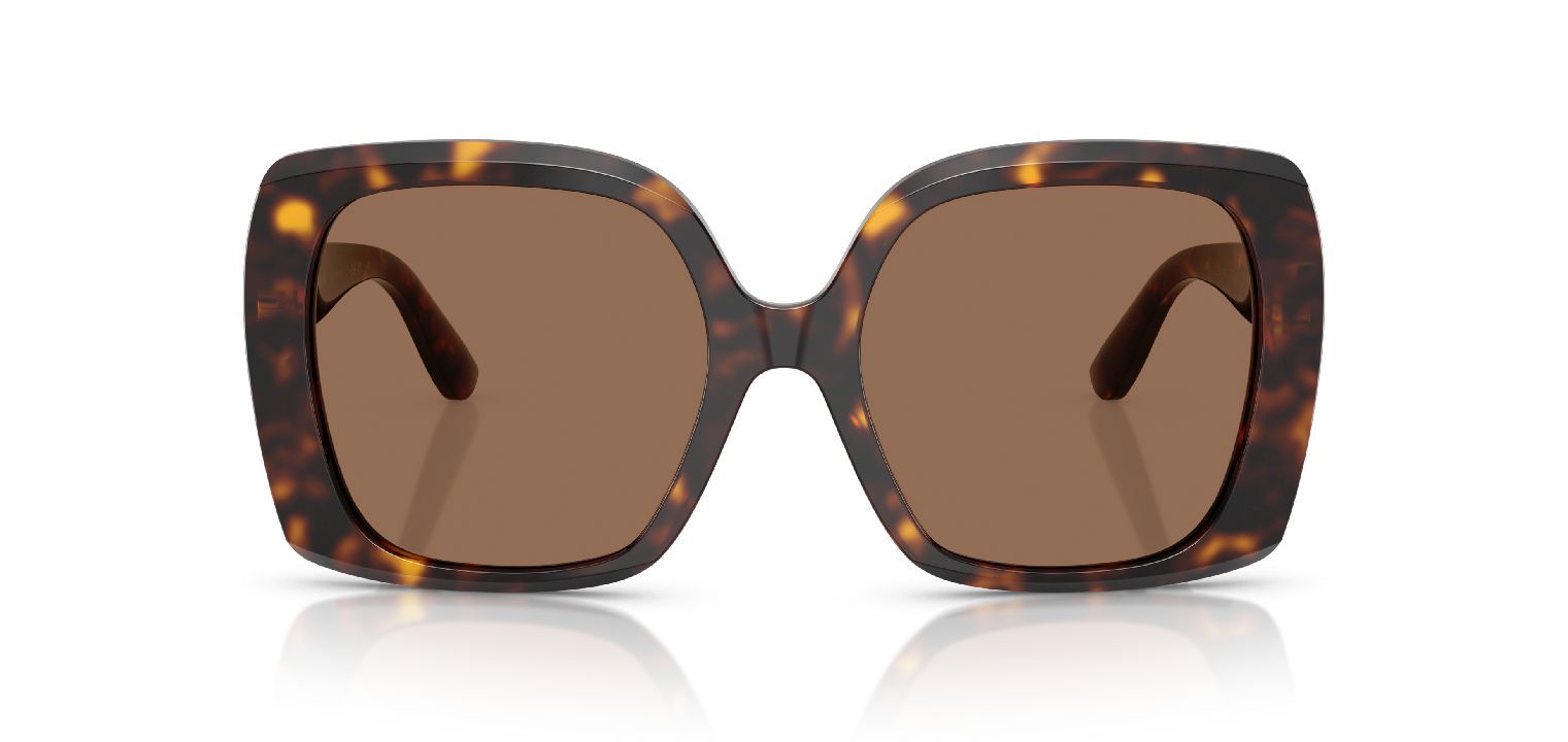 Lunettes de soleil Dolce & Gabbana Carré 0DG4475 Havana pour Femme